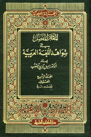 المعجم المفصل ج 4 Cover